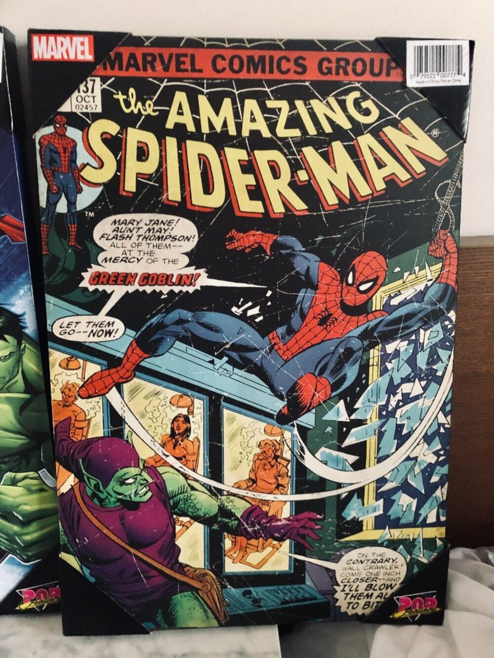 Art Avengers & Spider-Man SET OF 2 Marvel Wood Wall Pop Creations NEW 13x19" - Picture 3 of 14
